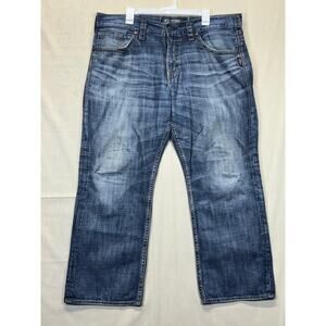 Silver Jeans Co. Gordie Men’s Jeans Size 38x30 Relaxed Fit Straight Leg Denim